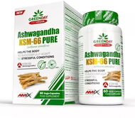 Amix Nutrition ProVegan Ashwagandha KMS-66 Pure, 60 kapslí - Ashwagandha