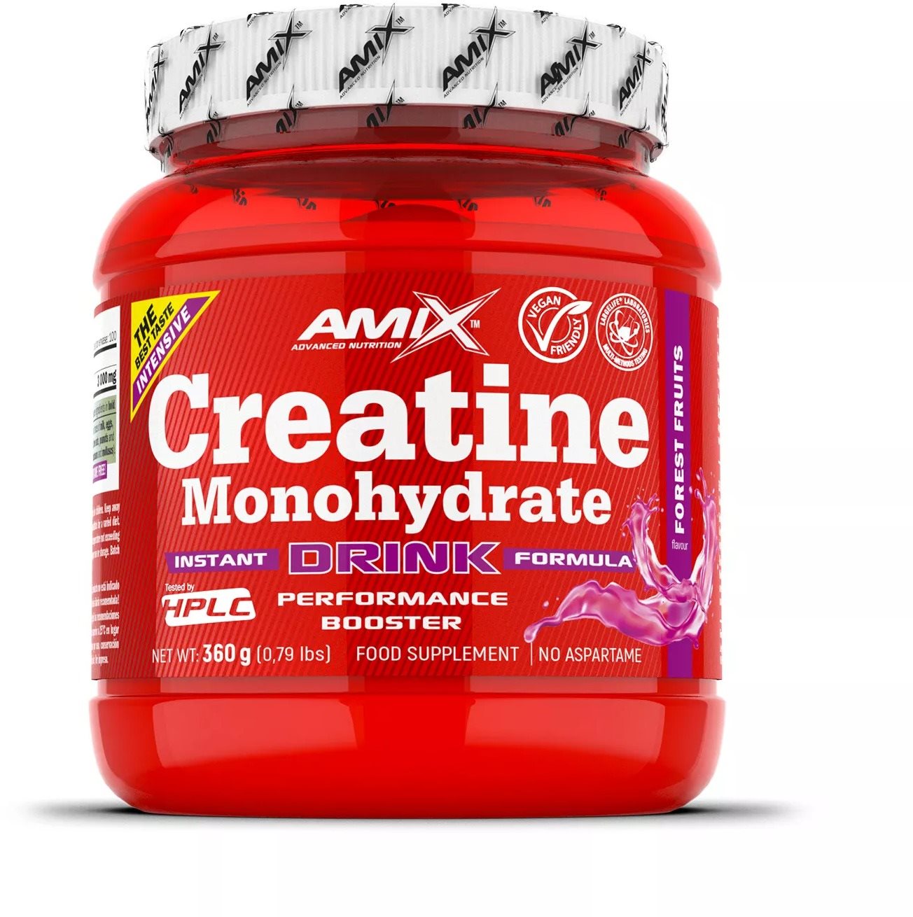 Amix Nutrition Creatine monohydrate Powder Drink 360g, Forest Fruits