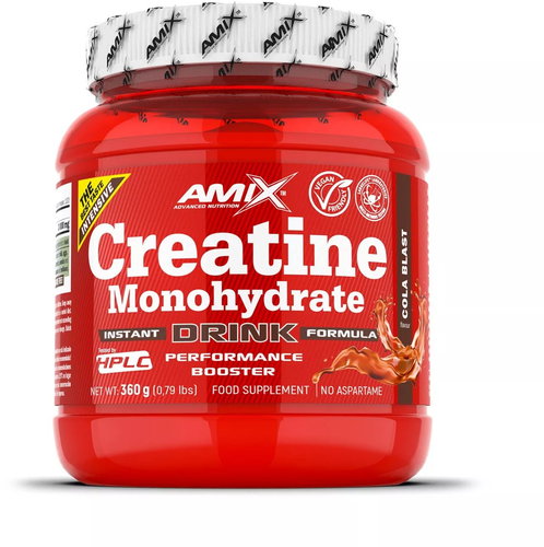 Amix Nutrition Creatine monohydrate Powder Drink 360g, Cola Blast - Creatine - Main image