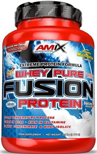 Amix Nutrition WheyPro Fusion 1000 g, strawberry - Protein - Main image