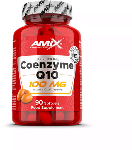 Amix Nutrition Coenzyme Q10 100 mg, 90 softgels - Coenzym Q10 - Main image