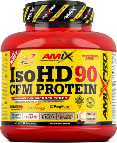 Amix Nutrition AmixPro®IsoHD 90 CFM® 1800 g Moca Chocolate Coffee - Protein - Main image