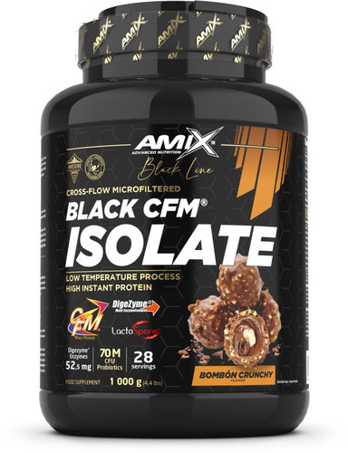 Amix Nutrition Amix™ Black Line Black CFM® Isolate 1000 g bombón crunchy - Protein - Main image