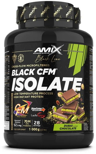 Amix Nutrition Amix™ Black Line Black CFM® Isolate 1000 g Dubai Chocolate - Protein - Main image