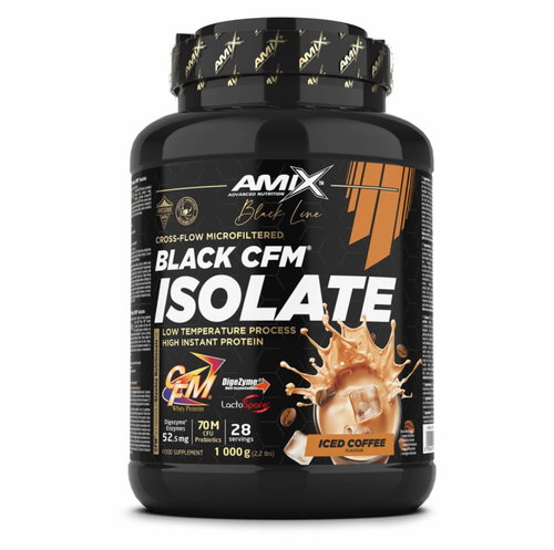 Amix Nutrition Amix™ Black Line Black CFM® Isolate 1000 g iced coffee - Protein - Main image