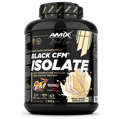 Amix Nutrition Amix™ Black Line Black CFM® Isolate 2000 g milky white chocolate - Protein - Main image