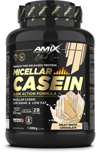 Amix Nutrition Amix™ Black Line Micellar Casein 1000 g milky white chocolate - Protein - Main image