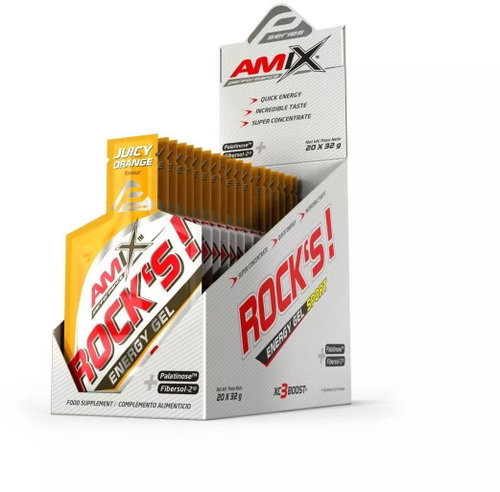 Amix Nutrition Performance Amix® Rock’s Gel Free 20 × 32 g orange Main image Amix Nutrition Performance Amix® Rock’s Gel Free 20 × 32 g orange - Energy Gel - Main image