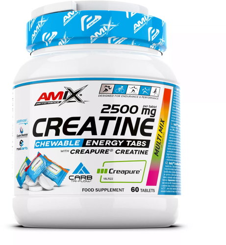 Amix Nutrition Performance Amix® Creatine Creapure® 2500 mg Chewable Tablets Energy 60 tablets, asso - Creatine - Main image