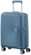 American Tourister Soundbox Spinner 55 EXP Stone Blue - Cestovní kufr