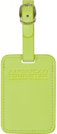 American Tourister suitcase tag 2pcs, green (Light Lime) - Luggage Tag