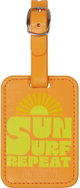 American Tourister Graphic Tags suitcase tag 2pcs, orange (Sun Surf Repeat) - Luggage Tag
