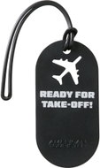 American Tourister Fun Tags suitcase tag 2pcs, black (Ready For Take-Off) - Luggage Tag