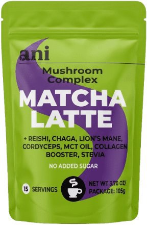 Anilab Matcha Latte Mushroom Complex 105g - Matcha - Main image