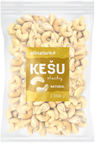 Allnature Cashew kernels 1000 g - Nuts - Main image