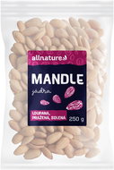 Allnature Shelled roasted salted almonds 250 g - Nuts