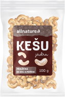 Allnature Cashew kernels roasted with salt and pepper 100 g - Nuts