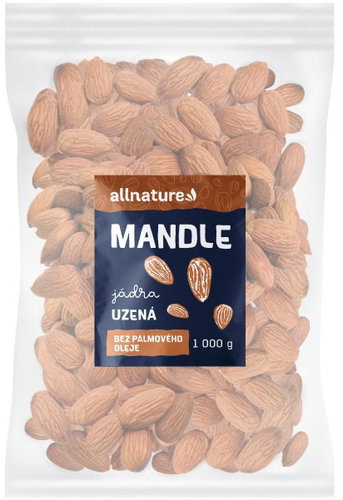 Allnature Smoked Almonds 1000 g - Nuts - Main image