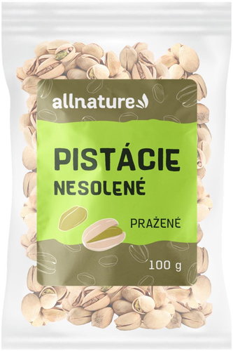 Allnature Roasted unsalted pistachios 100 g - Nuts - Main image