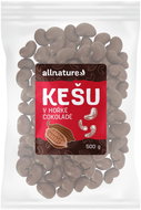 Allnature Cashew in dark chocolate 500 g - Nuts