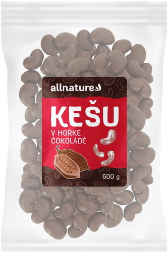 Allnature Cashew in dark chocolate 500 g - Nuts - Main image