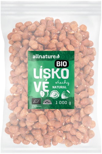 Allnature Hazelnuts BIO 1000 g - Nuts - Main image