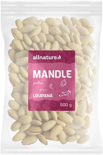 Allnature Almond kernels natural peeled 500 g - Nuts - Main image