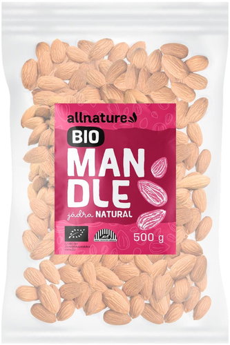 Allnature Almond kernels BIO 500 g - Nuts - Main image