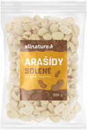 Allnature Shelled roasted salted peanuts 500 g - Nuts