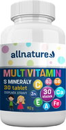 Allnature Multivitamin 30 tbl. - Dietary Supplement