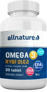 Allnature Omega 3 30 tob. - Omega 3