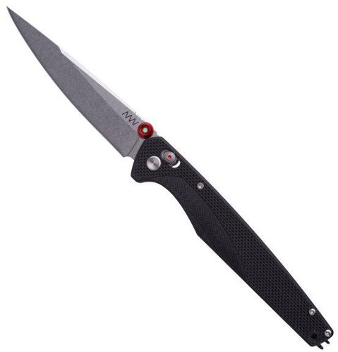 ANV Knives A300 Thumb Stud G10 Black - Pocket Knife - Main image