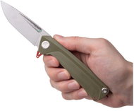 ANV Knives Z200-005 Plus Green - Pocket Knife