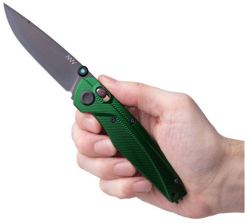 ANV Knives A100-033 AL zelený - Pocket Knife - Main image