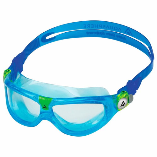 Aqua Sphere Kids swimming goggles SEAL KID 2 XB NEW clear lenses, aqua/blue - Swimming Goggles - Main image