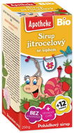 Apotheke dětský jitrocelový sirup se šípkem BIO 250 g - Dětský sirup