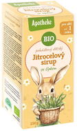 Apotheke Sirup dětský jitrocelový se šípkem BIO 250 g - Dětský sirup