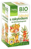 Apotheke BIO čaj dětský Rakytníkový na obranyschopnost 20 × 1,5 g - Čaj