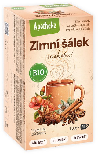 Apotheke Organic tea Winter cup with cinnamon 20 × 1,8 g - Tea - Main image
