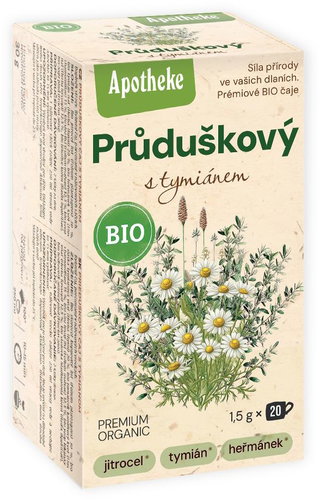 Apotheke Organic tea with thyme 20 × 1,5 g - Tea - Main image