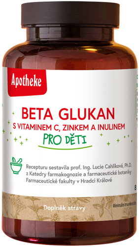 Apotheke Betaglucan for children 120 capsules - Dietary Supplement - Main image