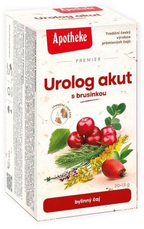 Apotheke Čaj Urolog akut 20 × 1,5 g - Tea - Main image