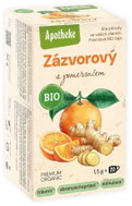 Apotheke BIO Zázvorový čaj s pomerančem 20 × 1,5 g - Tea