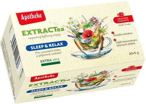 Apotheke EXTRACTea Sleep&Relax Tea 30 × 5g - Tea - Main image
