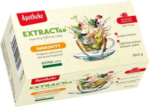 Apotheke EXTRACTea Immunity Tea 30 × 5g - Tea - Main image