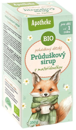 Apotheke BIO Bronchial Syrup with Thyme 250g - Syrup for Children - Main image