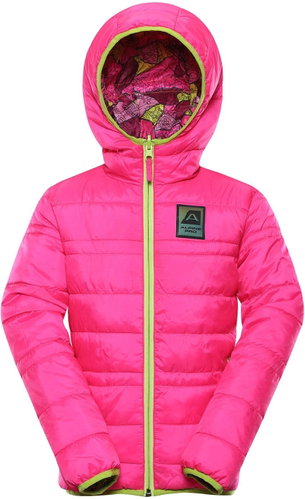 Alpine Pro Idiko 2 Dětská Oboustranná Bunda Hi-Therm růžová vel. 92-98 - Bunda - Main image