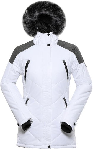 Alpine Pro Icyba 7 Dámská Bunda S Membránou PTX bílá vel. S - Bunda - Main image