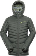 Alpine Pro Idik Pánská Oboustranná Bunda Hi-Therm zelená vel. M - Bunda