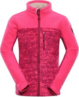 Alpine Pro Cirko 3 Dětská Mikina Supratherm růžová vel. 104-110 - Mikina